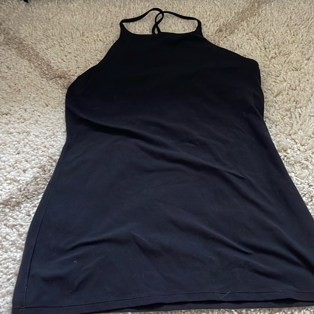 lululemon athletica Black Racerback Tank Top